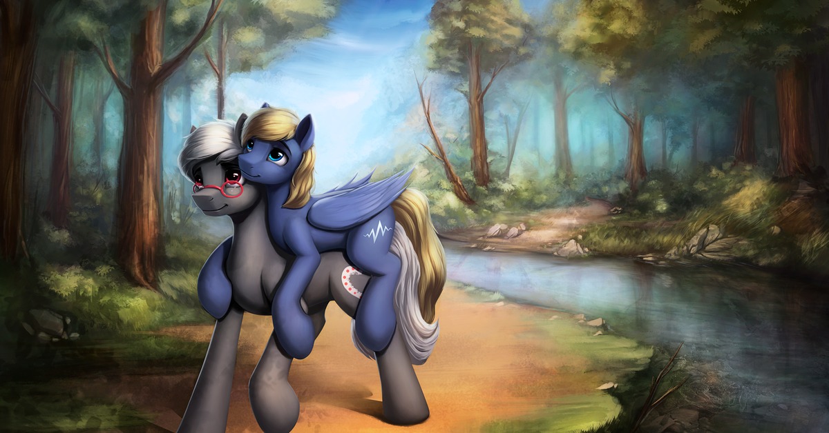 Летняя прогулка, My Little Pony, MLP Gay, Original Character.