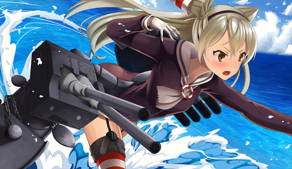 Amatsukaze - Kantai collection, Anime, Anime art, Amatsukaze