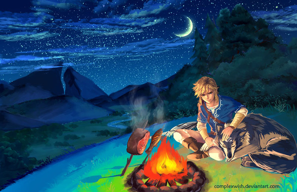 Breath of the wild Game Art, , The Legend of Zelda, Link