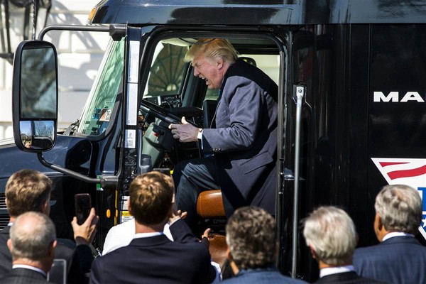 Trump Trucker - Donald Trump, America, Truckers, Fotozhaba, Video, Longpost, USA