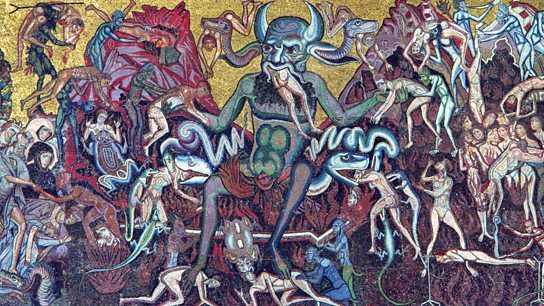 Why does the devil have horns and hooves? - My, Religion, Crap, Mythology, Folklore, Vcherasaurus, Interesting, Longpost