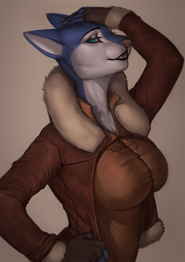 Furry art by Mithril07 - Арт, Furry Art, Фурри, Mithril07, Антро