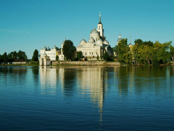 Nilo-Stolobenskaya Hermitage, Lake Seliger - Longpost, Tver region, Monastery, The photo, Locality