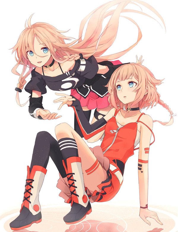 Vocaloids - Anime, Vocaloid, Hatsune Miku, Anime art, Ia, one, Longpost