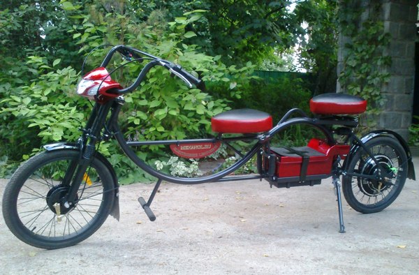 Electric bike tandem limousine - Electric bike, Tandem, My