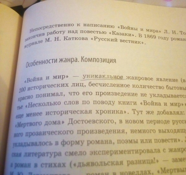 Война и Мир - Книги, Опечатка, Литература, Моё