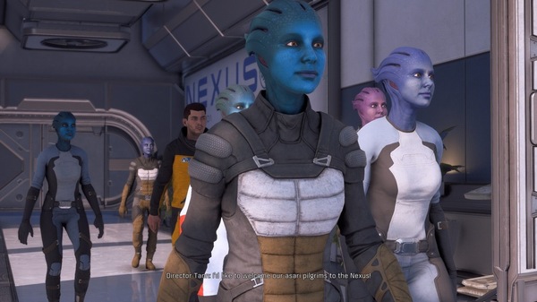 Such different asari - Screenshot, Azari, Bioware, Mass Effect: Andromeda, Mass effect