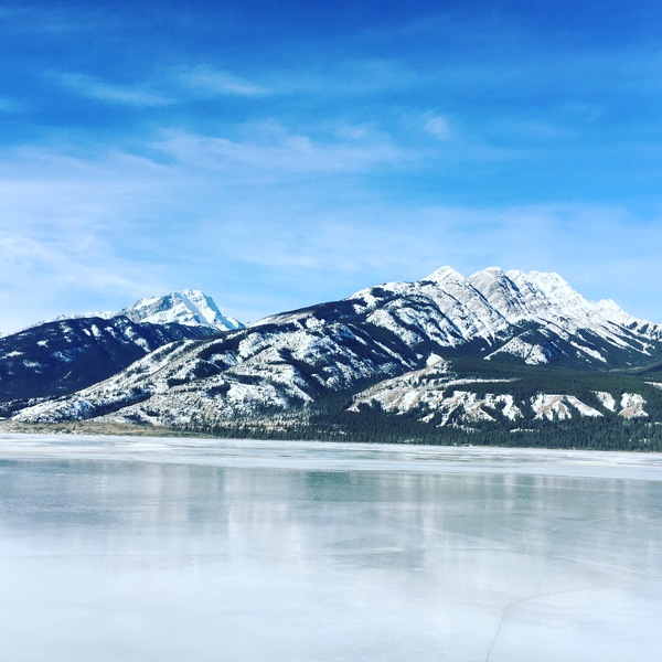 The mountains - My, Winter, The mountains, Nature, Canada, Beautiful view