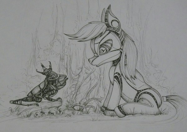 Sketch - My, Drawing, Art, Sketch, My little pony, Princess Frog