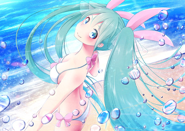 Miku - Аниме, Anime Art, Vocaloid, Hatsune Miku