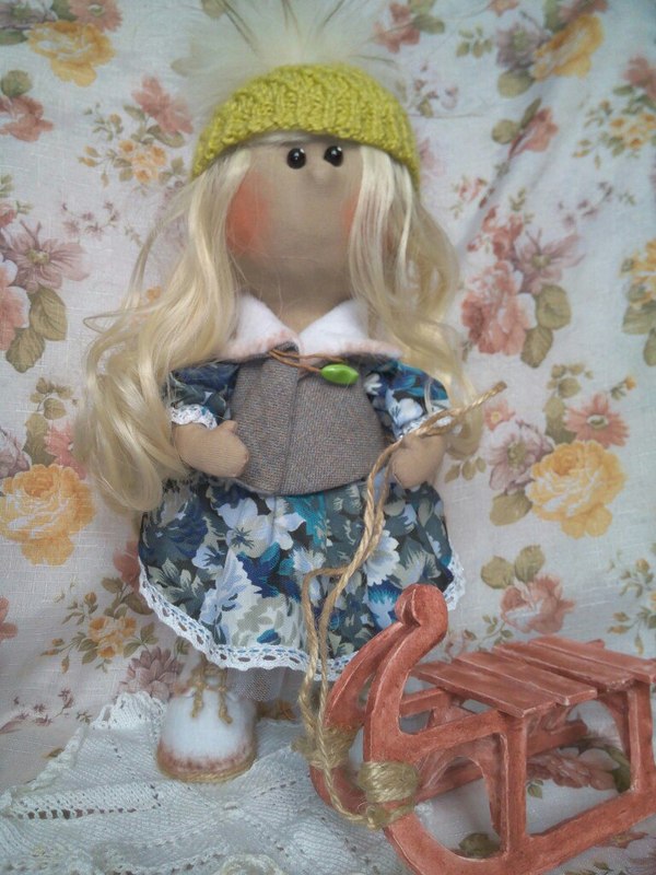 Handmade doll - Doll, , Longpost