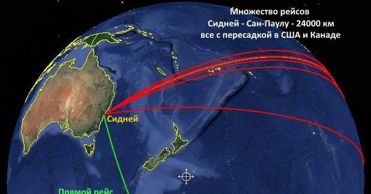 Карта плоской земли маршруты самолетов