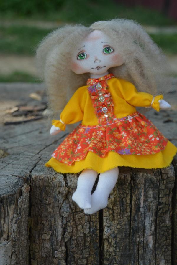 Textile doll. - Handmade, Textile doll, Interior doll, , Creation