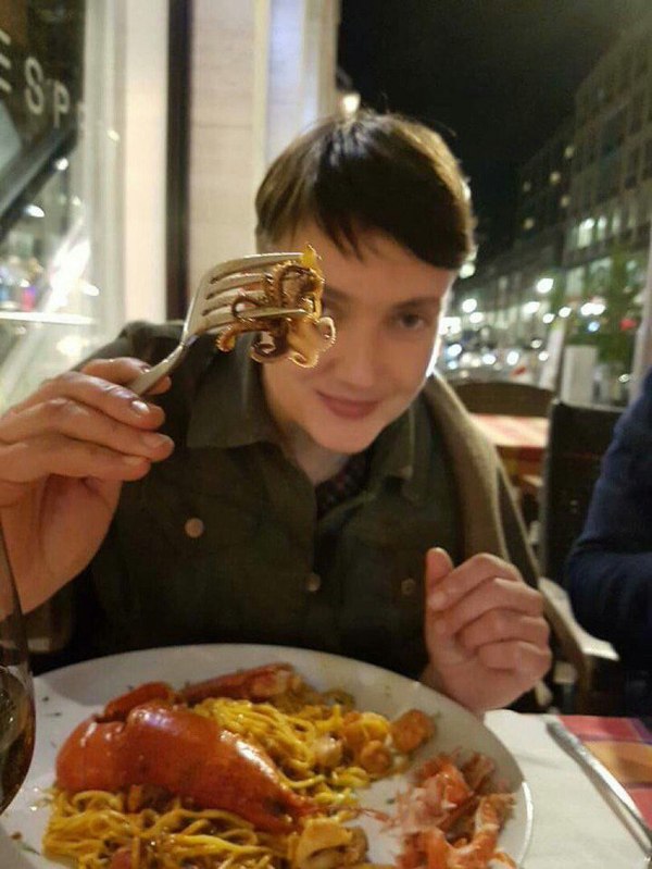 Она убила кракена :о