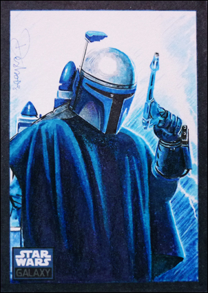 Mighty Jango Fett - Star Wars, Art, Longpost