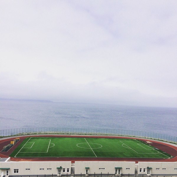 City by the sea, it is - Vladivostok, Sea, Football