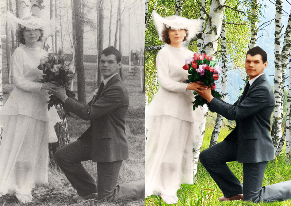 Restoration and coloring of old photos - Restoration, Photo restoration, , 