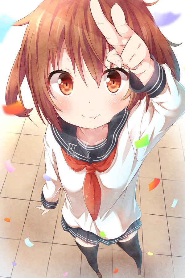 Anime Art - Anime, Anime art, Kantai collection, Ikazuchi