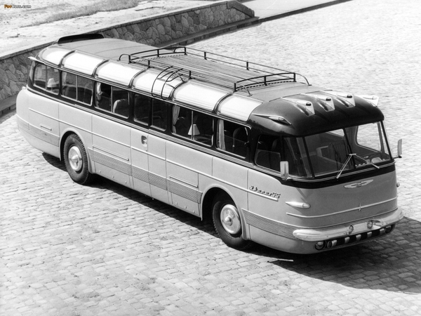 Ikarus-55. Первая версия легендарного автобуса. - Авто, Автобус, Фотография, Ретро, Интересное, Техника, Икарус