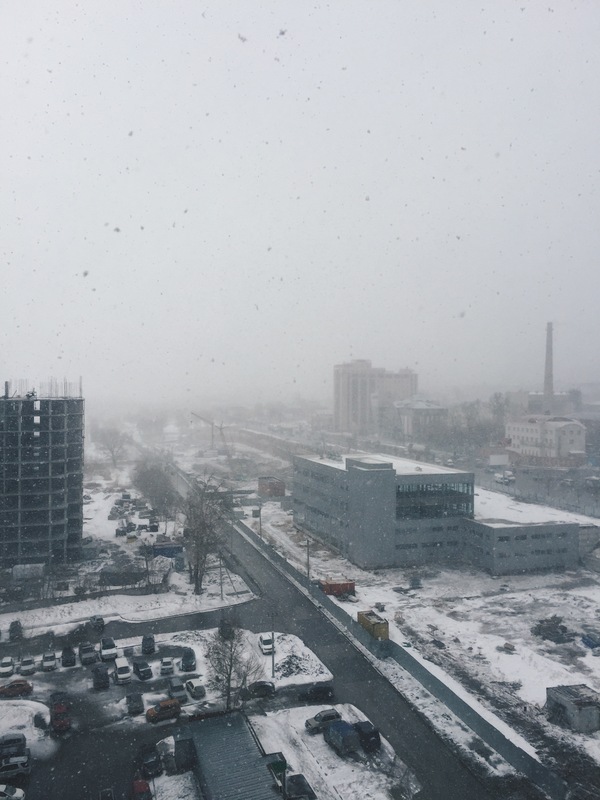 Just Novosibirsk, just April 2... - My, Weather, Novosibirsk, Spring