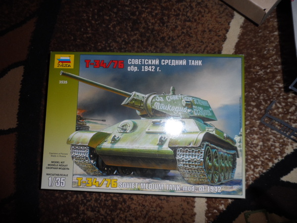 T-34/76 mod. - My, Tanks, Modeling, T-34-76, The Great Patriotic War, Longpost