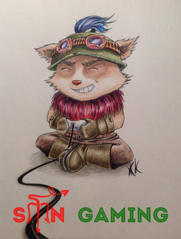cute timo:3 - My, League of legends, Teemo, Art