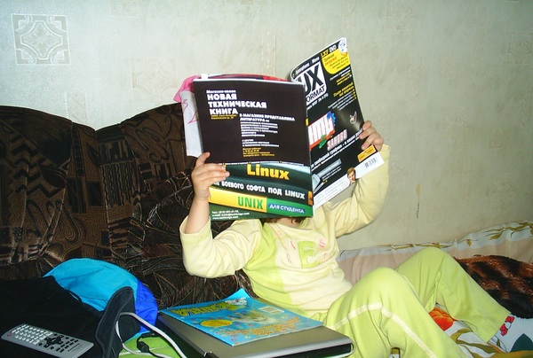 We teach good things from childhood - My, Children, Magazine, Linux