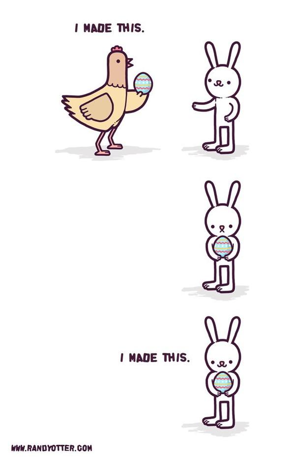 I did it - Плагиат, Eggs, Hen, Rabbit, Easter