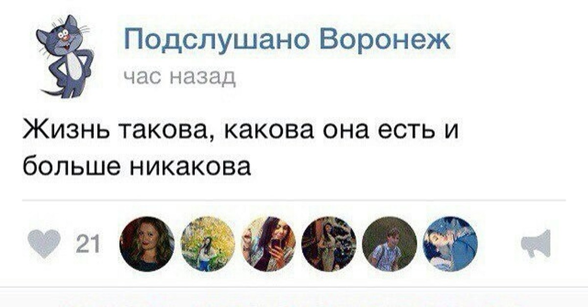 Такова жизнь. Жизнь такова и ни какова. Жизнь она такова и больше никакова. Жизнь такова и больше не какова. Жизнь такова какова и больше никакова какова.