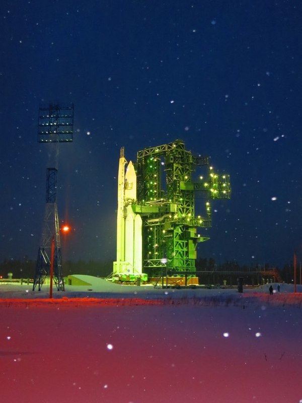 Angara A5 - My, Rocket, , Cosmodrome, Plesetsk, Angara launch vehicle