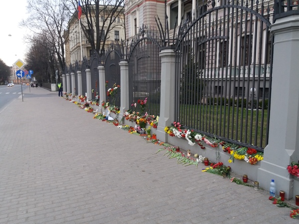 With everything that happened. - My, Latvia, Riga, Terrorist attack, Saint Petersburg