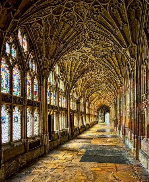 Gloucester Cathedral Gallery - Architecture, Gothic, The cathedral, England, , Longpost