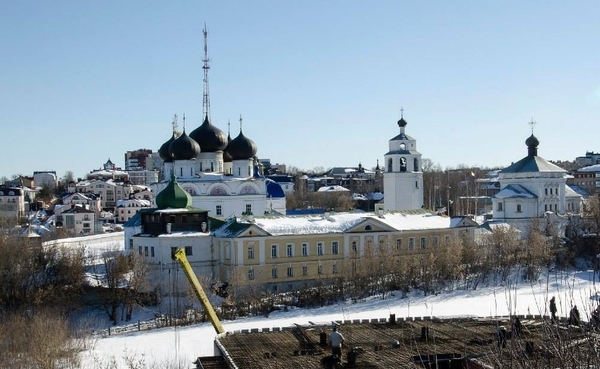 Powerful antenna on the dome of the temple + 100 points to the spirituality of the city - My, Kirov, Vyatka, Temple, Religion