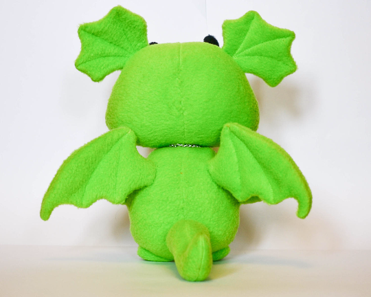 Little dragon - My, The Dragon, Spring, Soft toy, Handmade, Chibi