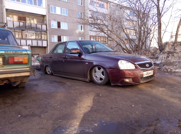 Lada Sedan! Eggplant! - My, My, Lada, , Understated car