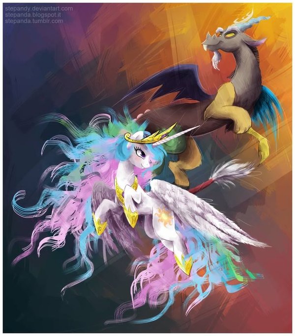 Balance of Love My Little Pony, Ponyart, Princess Celestia, , Stepandy, MLP Discord