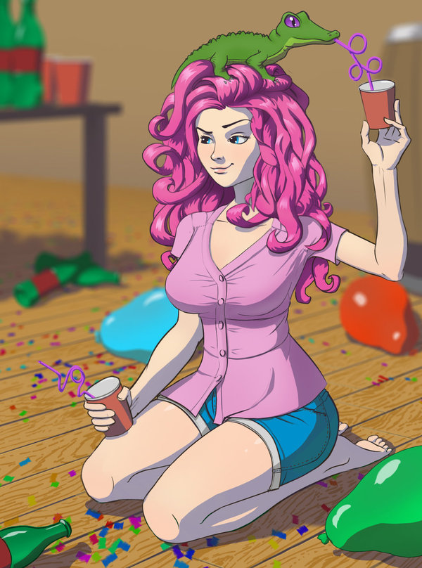 Pinkie Pie and spin the bottle My Little Pony, Pinkie Pie, 