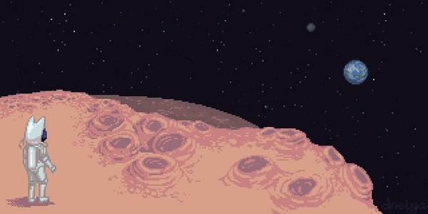 About space - My, Pixel Art, Art, Universe, Space