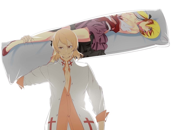 Former anime hater - Anime, Anime art, Dakimakura, Monogatari series, Art, Master