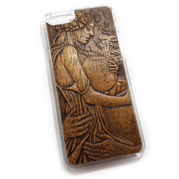 Wooden case for iPhone 6 - Tenderness - My, , , Case, iPhone 6, , IPhone case, Tenderness, Love, Longpost, Case for phone
