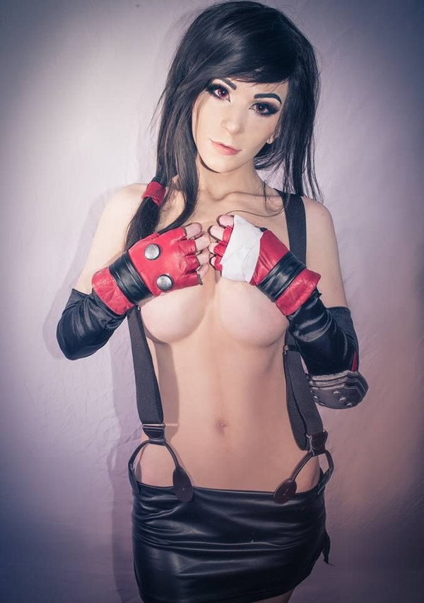 Cosplay on Tifa from Final Fantasy by Danielle Beaulieu - NSFW, Danielle Beaulieu, Girls, Tifa lockhart, Final Fantasy, Cosplay, Longpost