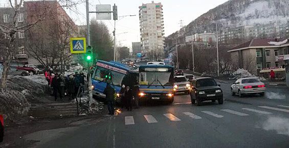 Race for 25 rubles - Kamchatka, Road accident