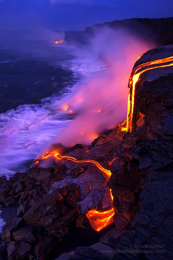 Lava post. - The photo, , Magma, Eruption, Longpost, Eruption