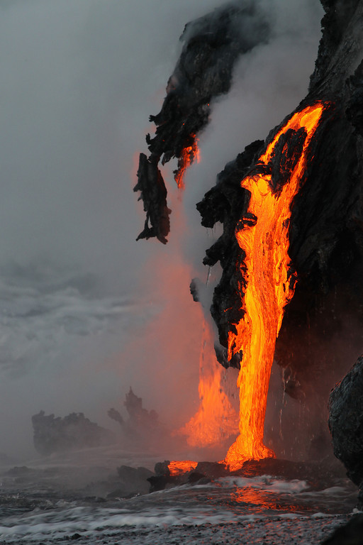 Lava post. - The photo, , Magma, Eruption, Longpost, Eruption