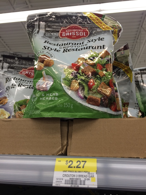 But who are the croutons. Only $2.27 CAD per 150 grams. - Croutons, Toast, My