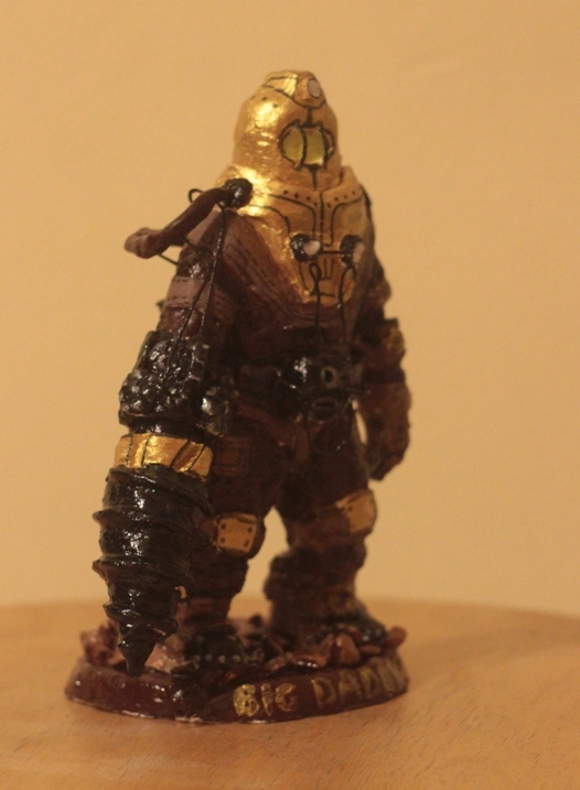 Big Daddy - My, BioShock, , , Handmade, Longpost, Big Daddy