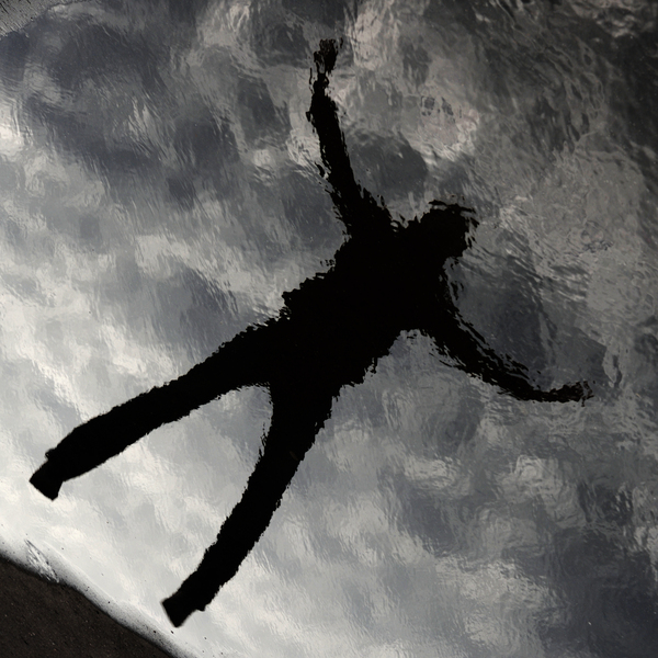 Attraction - My, The photo, Reflection, Puddle, Sky, Silhouette