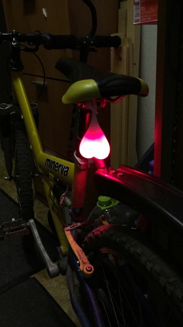 Men's bike - My, A bike, Lamp, Eggs