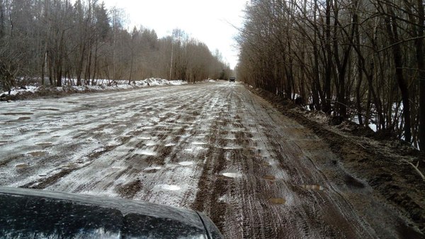 I love roads!!! - Road, Nerekhta, Yaroslavl, Grounding, Dirt