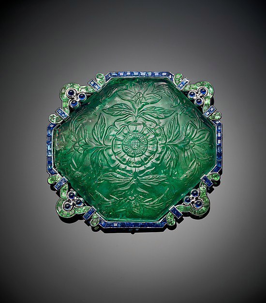 Indian carved emeralds - Emerald, Jewelcrafting, The Mughal Era, India, Longpost